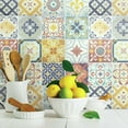 thumbnail image 3 of Spanish Terracotta Tile Peel and Stick Backsplash, 3 of 10