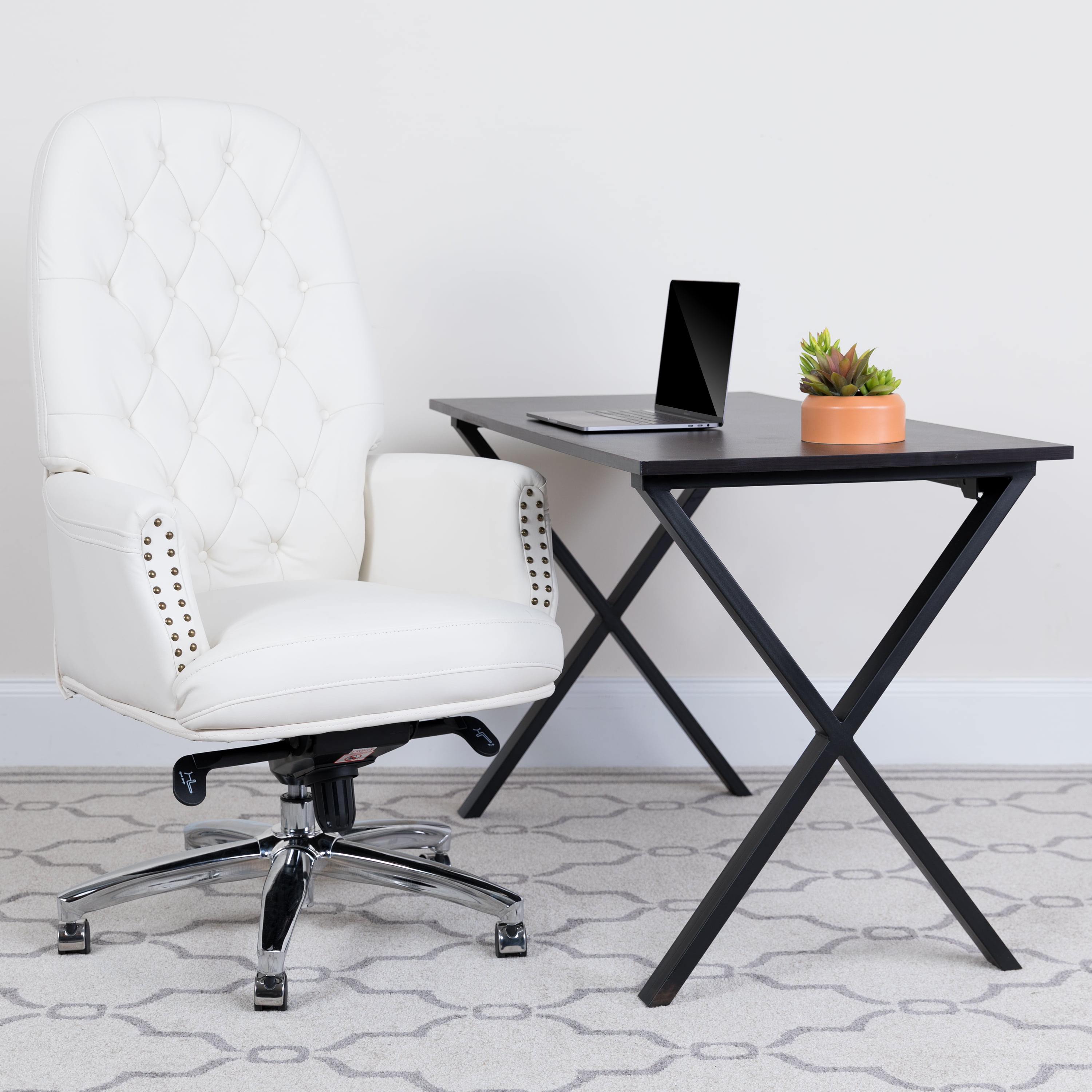 White High Back Office Chair