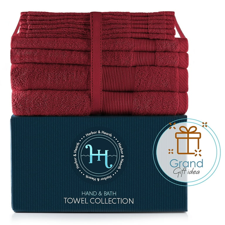Walmart red bath towels sale