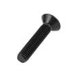 thumbnail image 4 of Unique Bargains 50Pcs Black M5 x 25mm Alloy Steel Hex Socket Flat Head Countersunk Screws Bolts, 4 of 5
