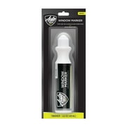 Auto Drive Automotive Window Marker - White, Weather-Resistant, Easy Cleanup