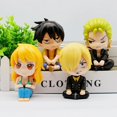 thumbnail image 2 of 9.5cm ONE PIECE Anime Figure Look Up Luffy/Zoro Action Figure Q Version Kawaii Nami/Sanji Figurine PVC Model Collection Toys, 2 of 4