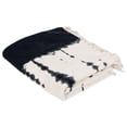 thumbnail image 2 of SAFAVIEH Arya Throw Blanket Beige / Navy, 2 of 5