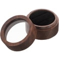 thumbnail image 4 of Wedding Ring Storage Box Engagement Proposal Round Ring Box Ring Display Holder, 4 of 8