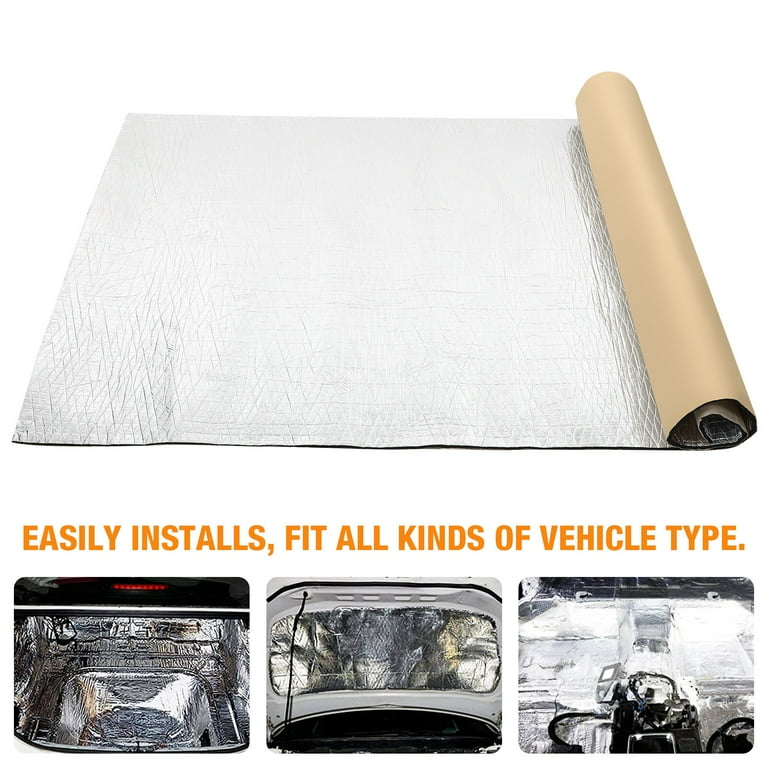 Automotive Heat Shield Sound Deadening Insulation Mat Sold by the