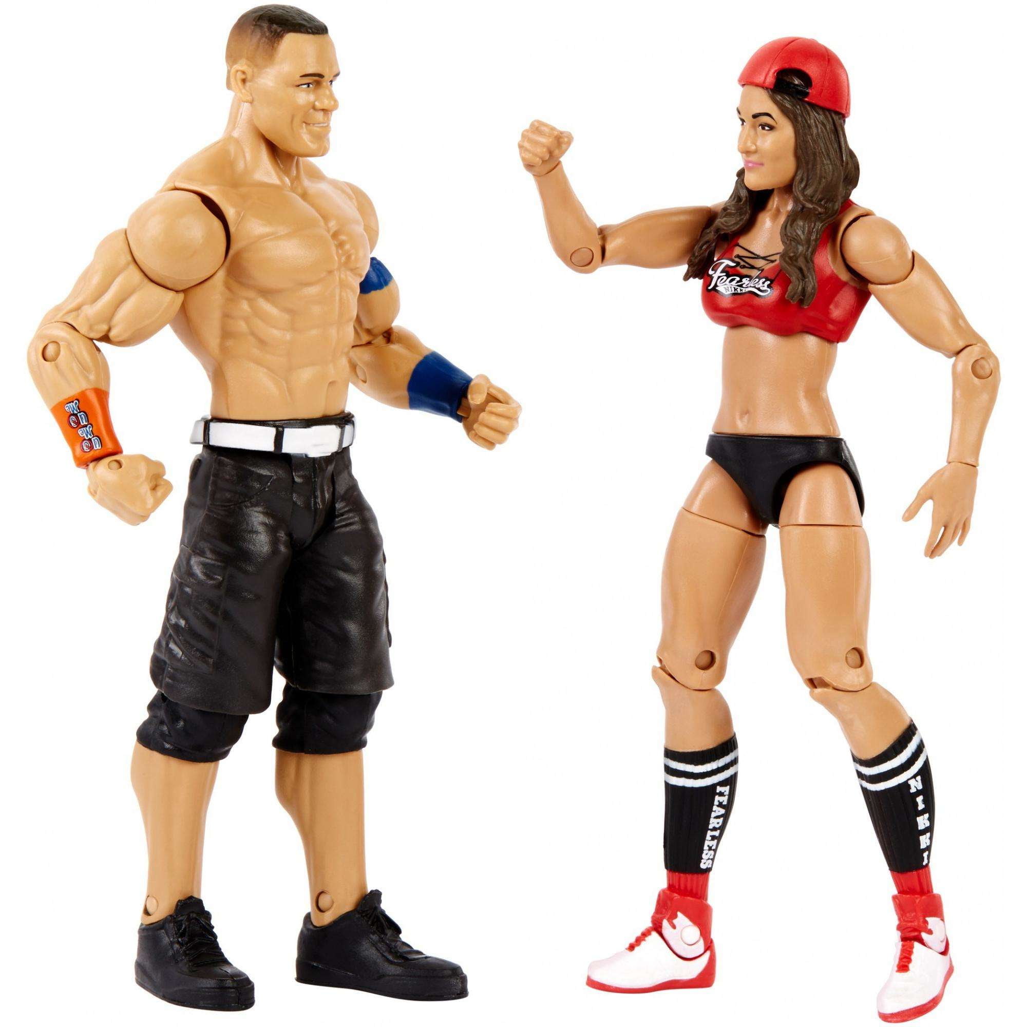 john cena and nikki bella toys