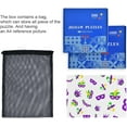 thumbnail image 7 of FREEAMG Carnival Masks Jigsaw Puzzles 500 Piece for Adults Large Puzzle Game Challenging Family Puzzle Game for Adults Teens 20.5" x 14.9", 7 of 7