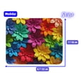 thumbnail image 4 of SVART Mouse Pad diseño de Flores Colores arcoiris MD4, 22*18 cm, 4 of 5
