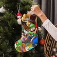 thumbnail image 6 of Lsque Mario Pattern 18 Inch Christmas Stockings, Festive Holiday Stocking for Christmas Decorations Holiday Decor, 6 of 8