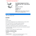 thumbnail image 2 of Front Window Regulator Set 2 Piece - Compatible with 1988 - 2000 Chevy C3500 1989 1990 1991 1992 1993 1994 1995 1996 1997 1998 1999, 2 of 2