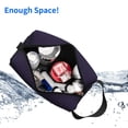 thumbnail image 5 of XMXT Large Capacity Makeup Bag, Complex Emotion Label Print Storage Bags Travel Toiletry Cosmetic Bag for Women Men, 5 of 9