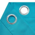 thumbnail image 3 of DREAM ART Indoor/Outdoor Curtains - Grommet Top Waterproof Windproof, Outdoor Drapes for Porch Gazebo Privacy (2 Panel,W54xL84 Inch, Dark Teal), 3 of 3