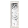 thumbnail image 2 of ArtToFrames 7" x 26" Classic White Picture Frame, 7x26 inch White Wood Poster Frame (WOM-5004),  Pack, 2 of 7
