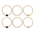 thumbnail image 1 of Shisuyan Rope Ring Jute 6Pcs 5.1X5.1X0.3In, 1 of 9