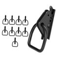 thumbnail image 1 of Accesorios de anclaje de amarre con anillo en D, compatibilidad, color negro, resistencia a la rotura: 5500 libras 10 piezas, 1 of 9