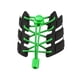 thumbnail image 1 of Minnieouse 1 par de zapatillas deportivas con cordones para zapatos de 120cm, cordones para correr con hebillas, cuerdas elásticas, cordón de decoración, Accesorios de disfraces Verde claro Minnieouse AP012627-20, 1 of 6
