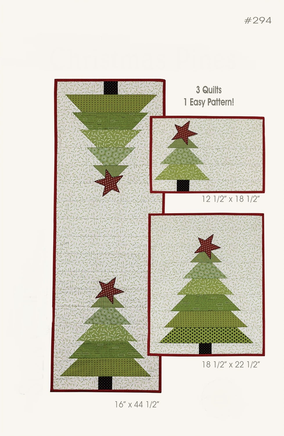 Create Decorate Celebrate Christmas Table Runner 14”x36” Quilted Reversible 