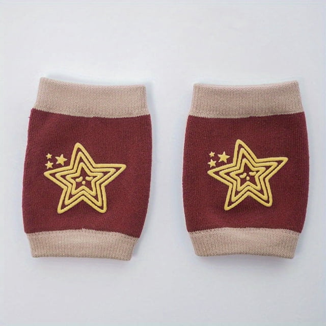 SNNROO Cute Knee Pads For Crawling Anti-slip Knee Protectors Cartoon Pattern Knee Pads