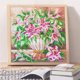 thumbnail image 2 of Cuadros Decorativos Taladro de pieza en forma especial DIY flor mosaico cristal diamantes de imitación pintura diamante Likrtyny embutido en tela, 2 of 9