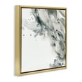 thumbnail image 4 of Stupell Industries Grey Swirled Liquid Abstract Painting Gold Floater Framed Canvas Art Print Wall Art, 25 x 25, 4 of 10