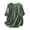 #0214-Green, variant on Uootdi Womens Shirts Mandarin Collar 1/2 Sleeve Button Front Floral Embroidery Womens Blouses Relaxed Fit Everyday Wear Breathable Womens Tops