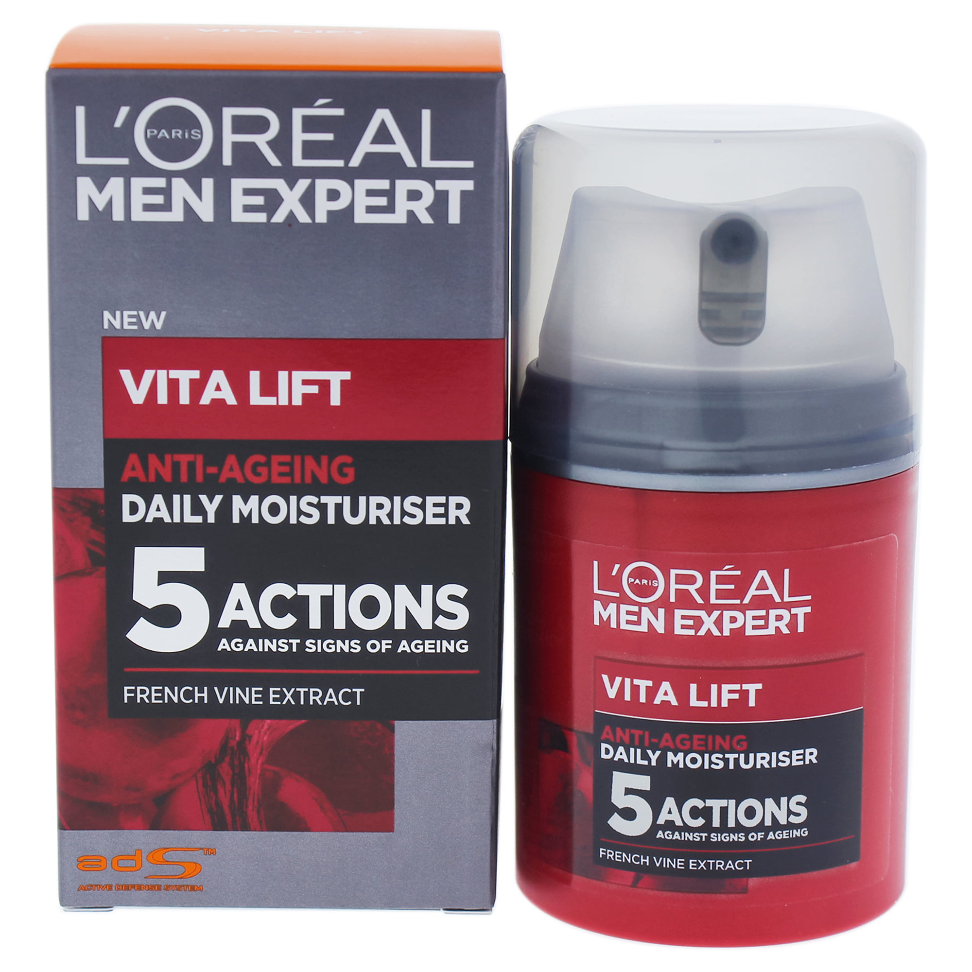 Men Expert Vita Lift 5 Daily Moisturiser by LOreal for Men - 1.7 oz ...
