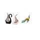 thumbnail image 5 of Elegante colección de esculturas de cerámica de cisne y para decoración del hogar, aniversario, estante, chimenea, adorno de jardín, manuali, 5 of 8