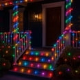 thumbnail image 4 of HAHOME Luces de cuerda para exteriores de 132 pies, luces de cuerda impermeables para exteriores, 400 luces LED que cambian de color, enchufables con control remoto para Navidad, patio, jardín, piscin, 4 of 9
