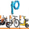 thumbnail image 1 of Bicicleta Motocicleta Eléctrica Soporte para botella Ndcxsfigh de agua para bicicletatornillos doblesClip para portavasos MTB (azul), 1 of 6