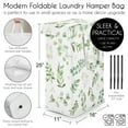 thumbnail image 5 of Botanical Green Foldable Laundry Hamper with Handles Boy or Girl Gender Neutral Unisex by Sweet Jojo Designs, 5 of 6