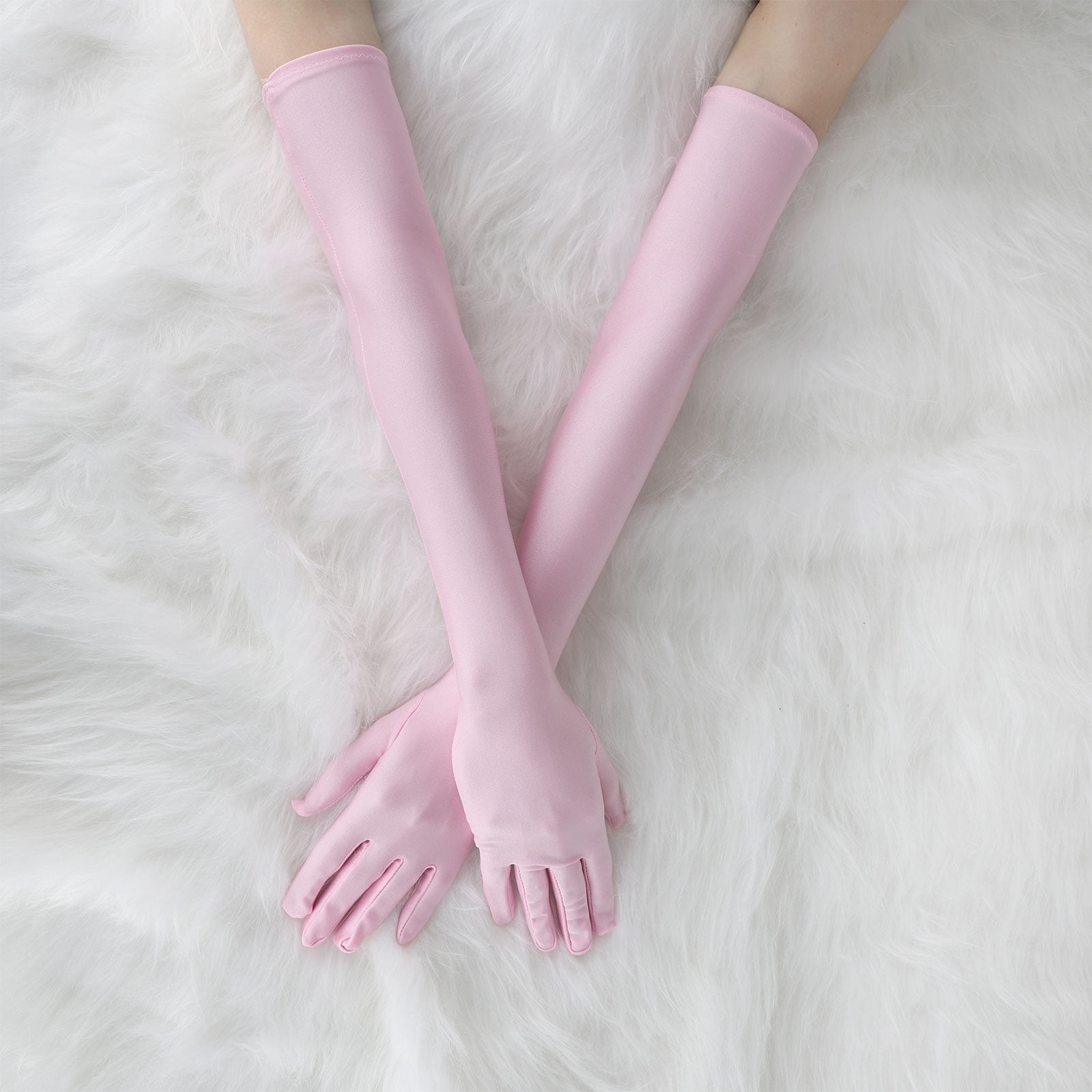 long ballroom gloves