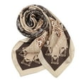 thumbnail image 4 of RIIQIICHY 27.5 Inch Women Head Scarf Like Silk Satin Hair Scarf for Women Sleeping Square Designer Bandana Scarf for Hair Wrapping at Night, 4 of 7