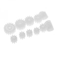 thumbnail image 1 of 3-4 Packung 11 piezas/juego surtido de engranajes de plástico piezas de coche de 4 piezas Sunnimix Engranajes de juguetes de plástico RC Car, 1 of 8