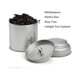 thumbnail image 2 of 12 Pcs Tea Tin Canister with Airtight Double Lid 8Oz Round Tin Can Box Small Kitchen Tea Canister Loose Leaf, 2 of 5