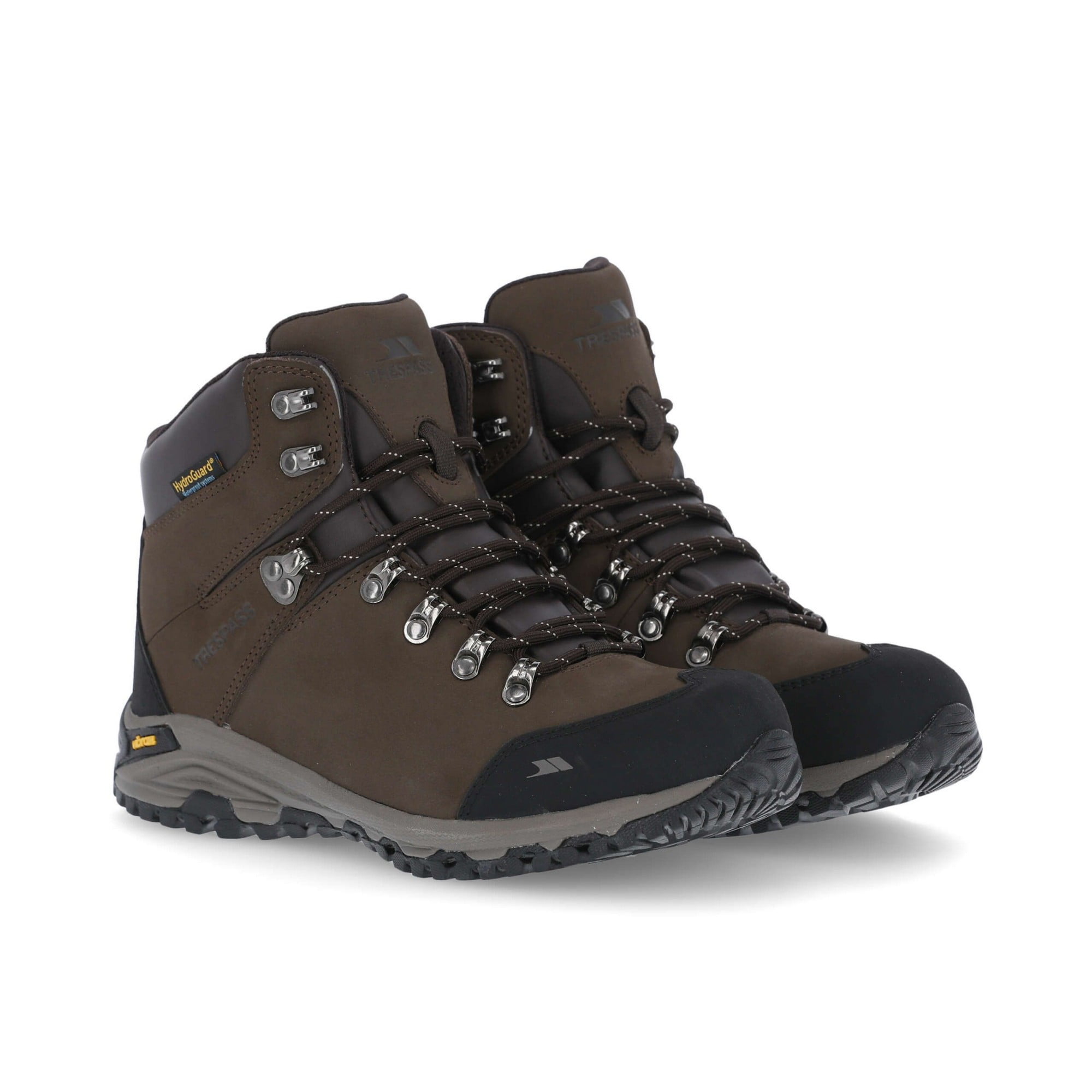 trespass leather walking boots