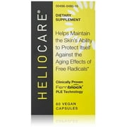 Heliocare Skin Care Antioxidant Dietary Supplement Vegan, 60ct, 4-Pack