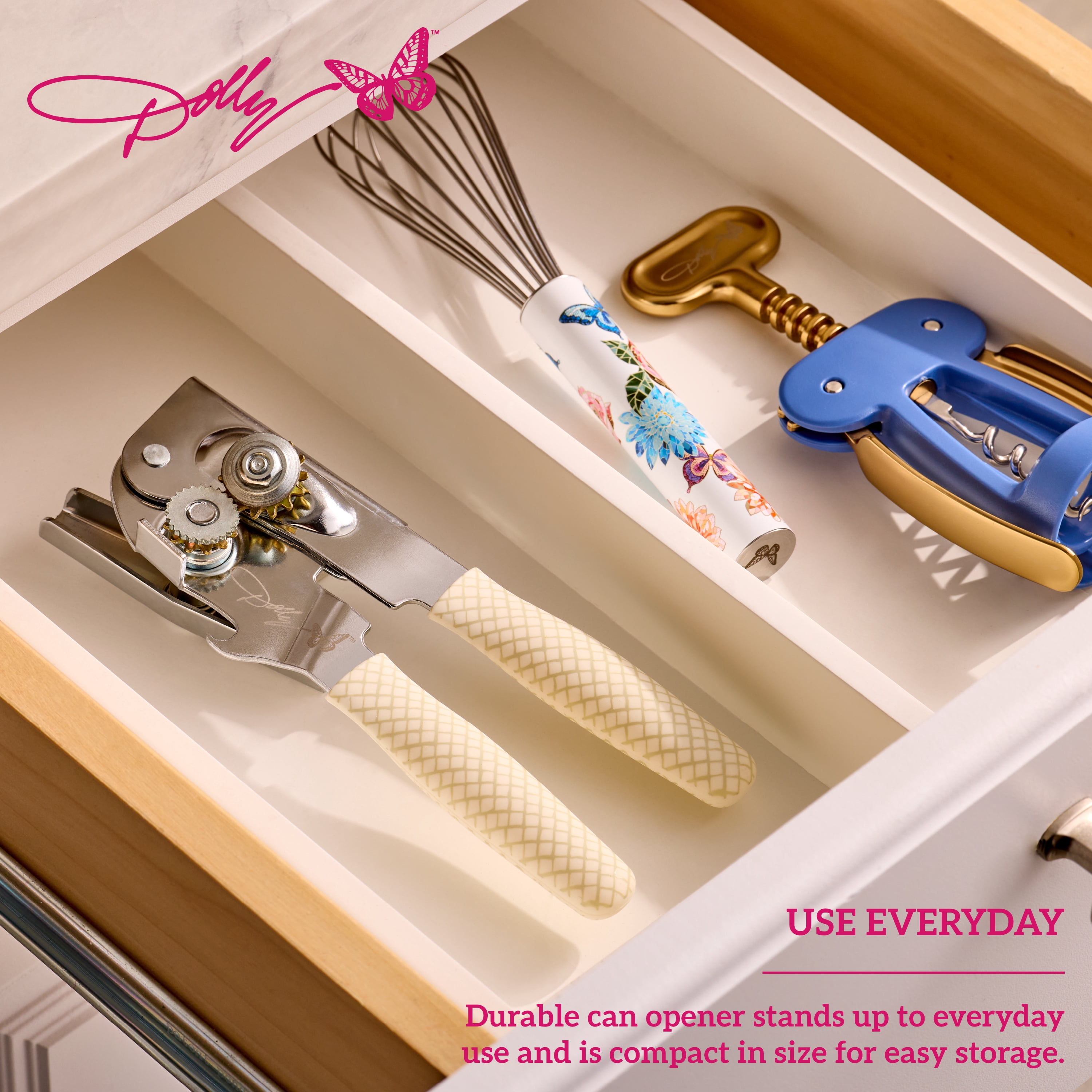 Dolly Parton Stainless Steel Compact Can Opener