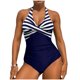 thumbnail image 1 of Traje de baño de una pieza para mujer, conjunto de bikini para mujer, traje de baño de bikini de poliéster con tirante para el cuello y cintura alta, traje de baño de poliéster para mujer, 1 of 4