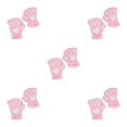 thumbnail image 2 of Minnieouse Guantes sin dedos con garra de oso, suaves y cómodos, para un aspecto moderno, guantes de medio dedo, color rosa cálido Type2 NO2, 2 of 6