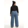 thumbnail image 2 of June & Vie Women's Plus Size Curvie-Fit High-Rise Jeans, 2 of 4