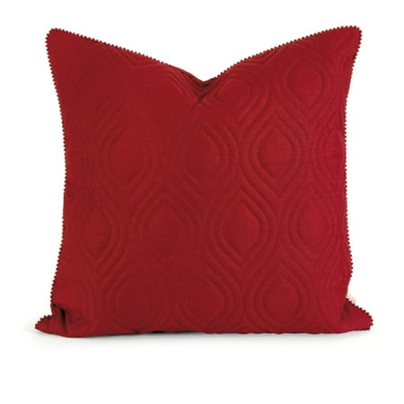 red throw pillows