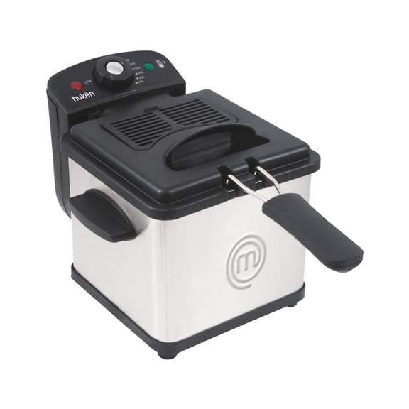 FREIDORA DE ACEITE 1.5 LITROS ACERO MASTERCHEF BY HUKEN Masterchef by Hukën MK-DF-1SS