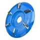 thumbnail image 5 of Herramienta de disco de pulido de de madera Herramientas de fresado para 6 diente azul Baoblaze Disco de talla de amoladora angular, 5 of 8