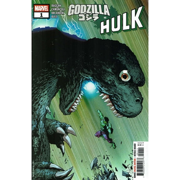Godzilla Vs. Hulk #1 VF ; Marvel Comic Book