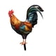 thumbnail image 5 of Inserto decorativo de jardín, estacas de animales de gallina, estatua de gallina de jardín de metal vívido, estaca de jardín de pollo para de, 5 of 9