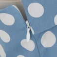 thumbnail image 4 of Costumes d'Halloween Aguichant pour Femmes Mode Col en V Sans Manches Vintage Imprimés Robes de Fête Cocktail Robes Extensibles Robe de Fête pour Femmes 2023 en Liquidation, 4 of 8