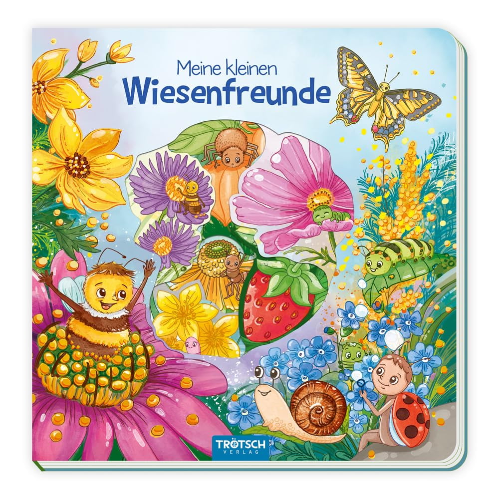 Tr&ouml;tsch Ve Tr&ouml;tsch Fensterbuch Meine kleine Wiesenfreunde: Entdeckerbuch Besch (Paperback)