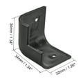 thumbnail image 3 of Protectores de esquina para altavoces, protección de ángulo de gabinetes, 4 piezas, 3 of 5