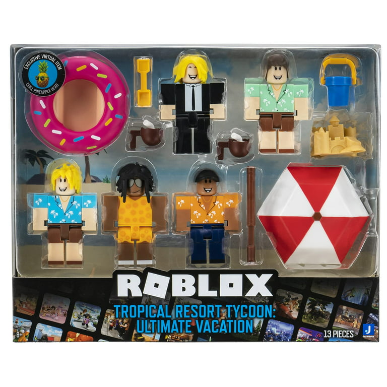 Roblox Action Collection - Brookhaven: Outlaw and Order Deluxe Playset  [Includes Exclusive Virtual Item]Figure and Accessories