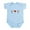Sky Blue, variant on CafePress - Peace Love Tacos Infant Bodysuit - Baby Light Bodysuit, Size Newborn - 24 Months